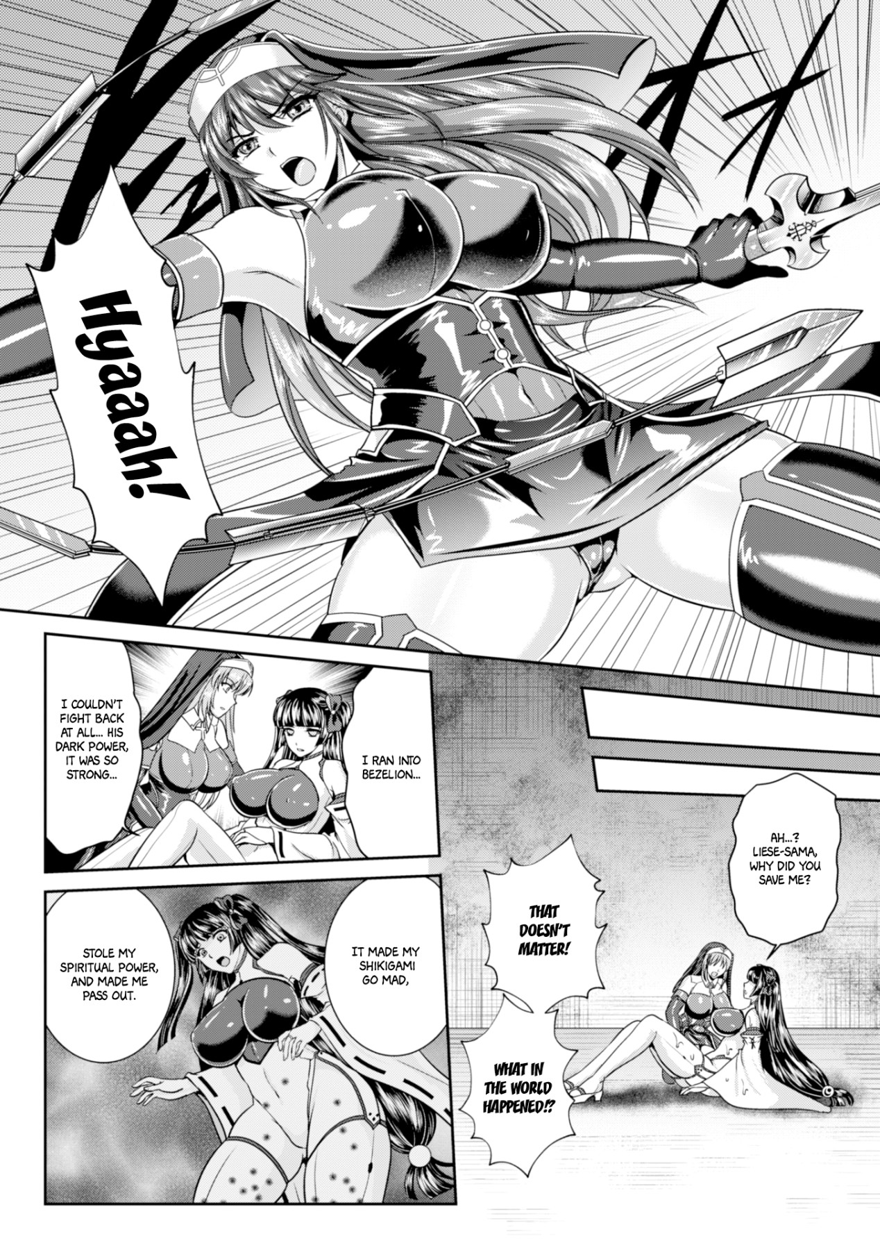 Hentai Manga Comic-Liese's destiny: Punishment Of Lust On The Slime Prison Ch.1-6-Read-110